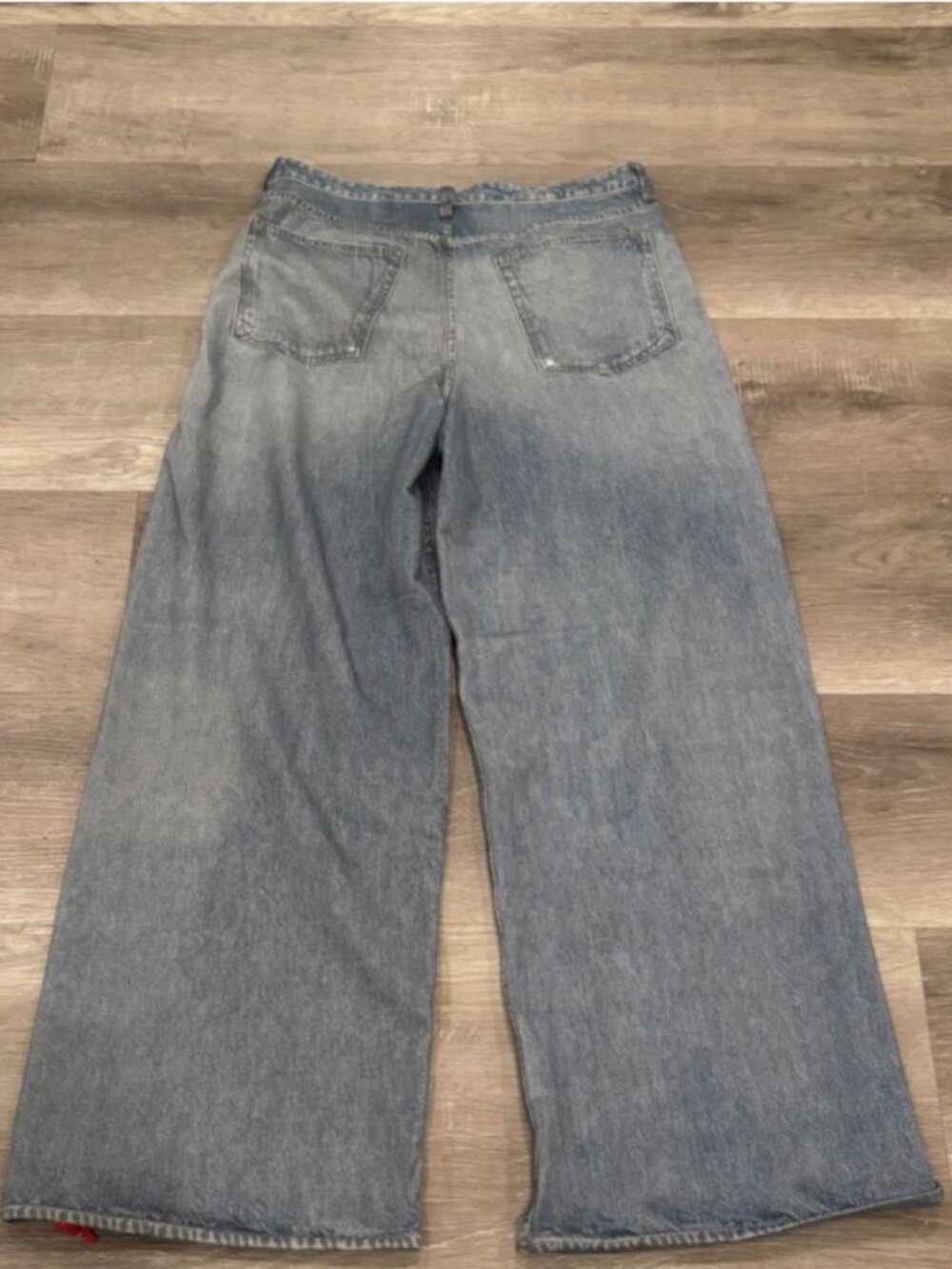 Rag & Bone Miramar Sofie Wide-Leg Pants Kimber Cotton Terry Womens 31 - Picture 3 of 6